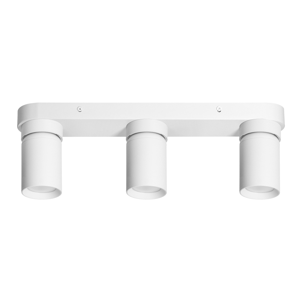 MALTA SP 3, wall and ceiling light, GU10 max. 3x12W, IP20, white